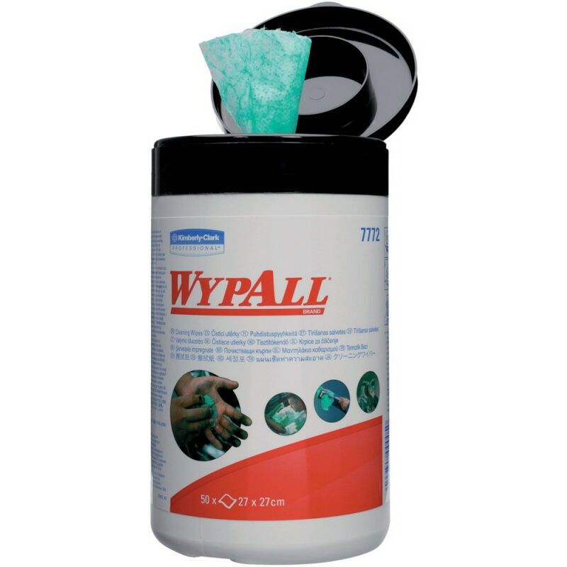 foto del prodotto kimberly clark wypall salvietta detergenti 27x27cm a 6 