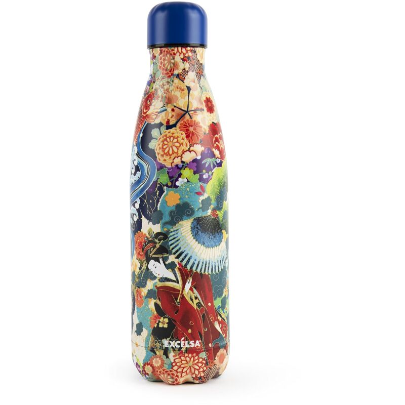 foto del prodotto kimono bottiglia termica, 50 cl., multicolor, acciao inox excelsa