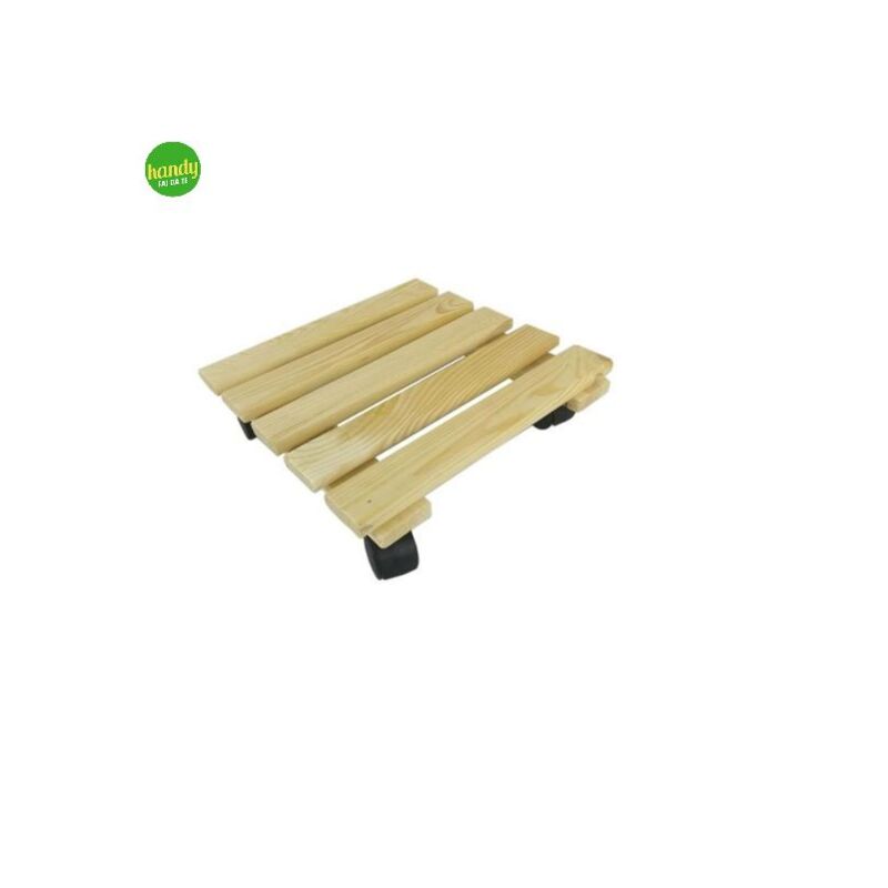 foto del prodotto kimono carrellino faggio porta vaso 30x30 cm