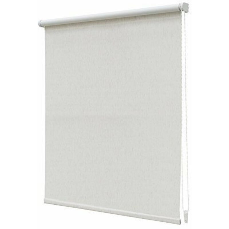 foto del prodotto kimono tenda a rullo bianco sabbia lino diverse misure 60 120 150 cm