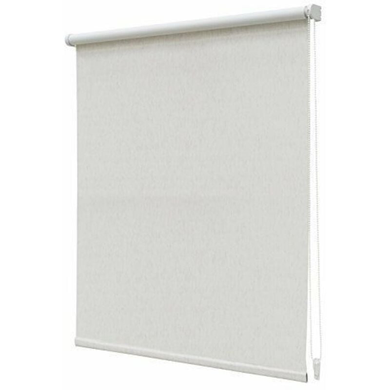 foto del prodotto kimono tenda a rullo bianco sabbia lino diverse misure 60 120 150 cm