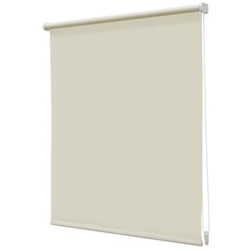 foto del prodotto kimono - tenda a rullo bianco sabbia lino diverse misure 60 120 150 cm