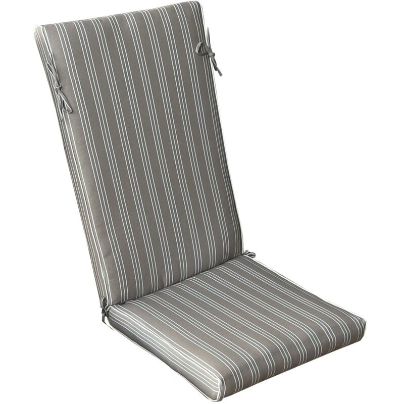 foto del prodotto king cuscino alto con doppia cucitura idrorepellente a righe