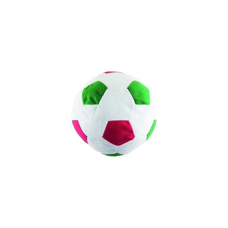 foto del prodotto king home cuscino football in poliestere 20 cm bianco rosso verde