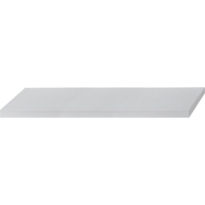foto del prodotto king home mensola tamburata in mdf bianco 150x25x5h confezione da 4 pezzi