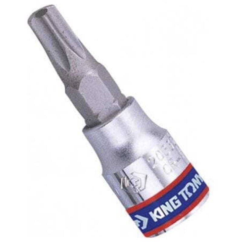 foto del prodotto king tony bussola torx da 1 4 con foro t15 x 37 mm