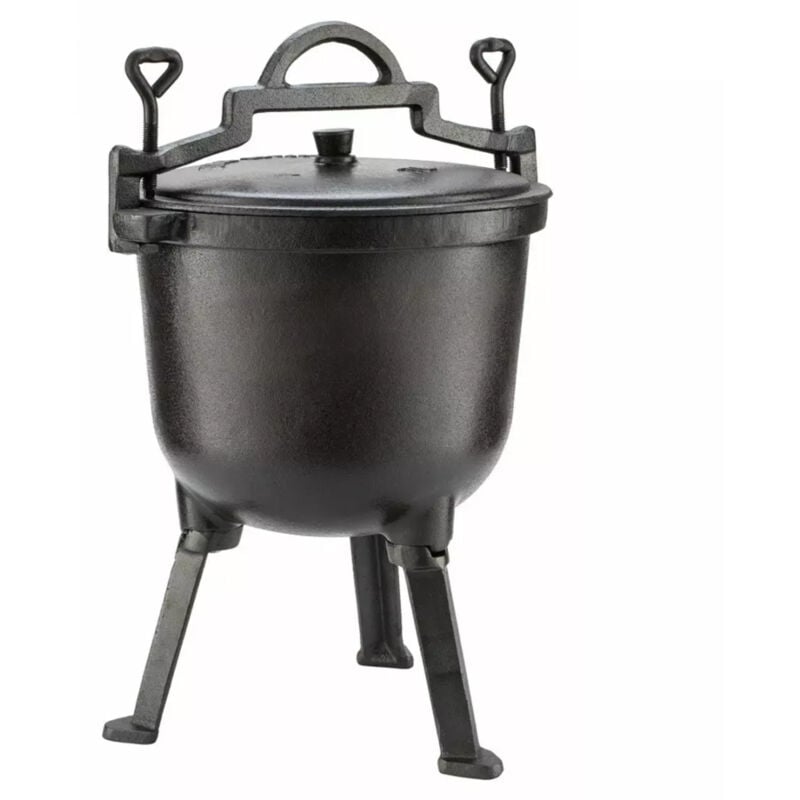 foto del prodotto kinghoff kh 2231 pentola da caccia in ghisa 4l