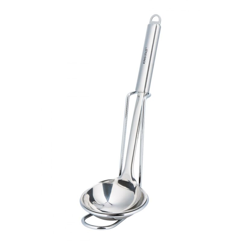 foto del prodotto kinghoff kh 4039 supporto con cucchiaio per vaso
