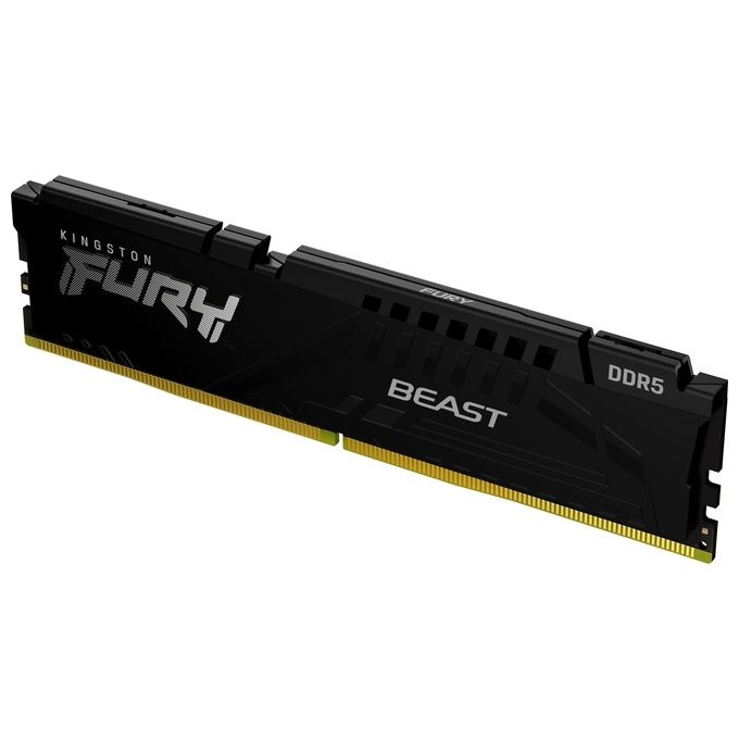 foto del prodotto kingston ddr5 32gb 6000mt s fury beast nero expo cl30
