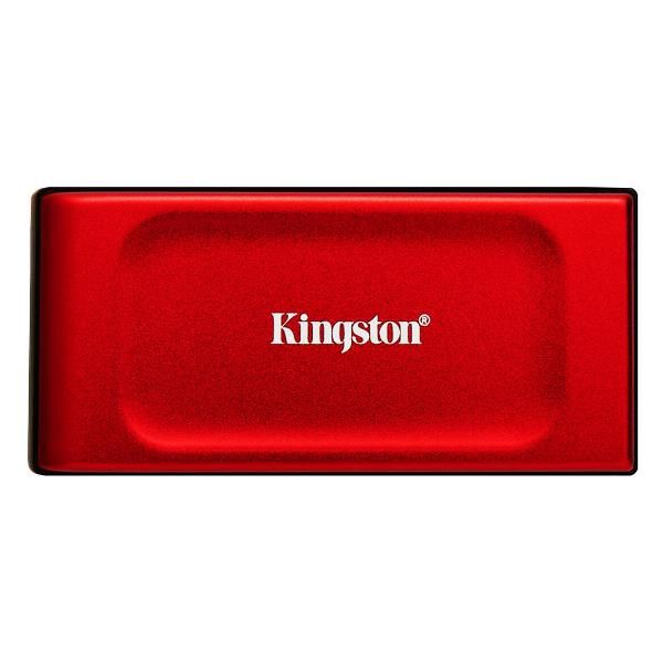 foto del prodotto kingston technology 1tb ssd esterno xs1000 usb 3.2 gen 2, rosso