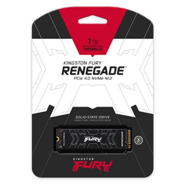 foto del prodotto kingston technology 4000g fury renegade m.2 2280 nvme ssd
