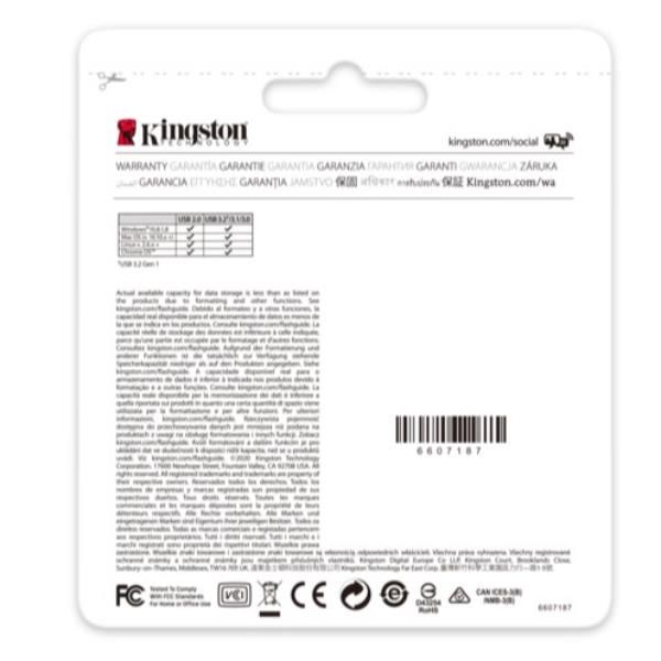 foto del prodotto kingston technology datatraveler drive flash usb kyson da 256gb