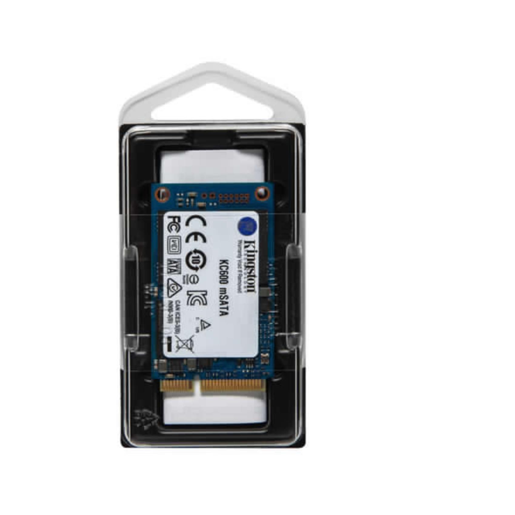 foto del prodotto kingston technology drive ssd kc600 sata3 msata 512g