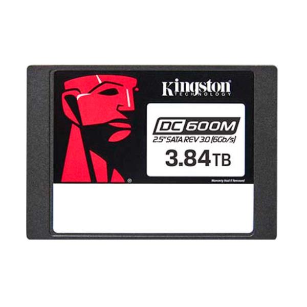 foto del prodotto kingston technology drive ssd sata di classe enterprise dc600m impiego misto 2,5 3840g