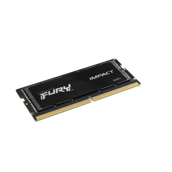 foto del prodotto kingston technology fury 64 gb 5600 mt s ddr5 cl40 sodimm kit da 2 impact pnp