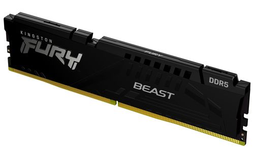 foto del prodotto kingston technology fury beast 16gb 6000mt s ddr5 cl30 dimm black expo