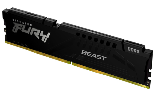 foto del prodotto kingston technology fury beast 16gb 6000mt s ddr5 cl30 dimm black xmp