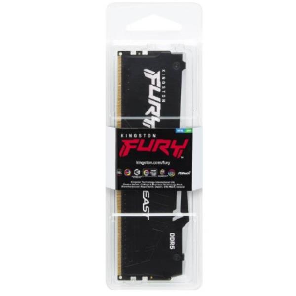 foto del prodotto kingston technology fury beast 32 gb 6000 mt s ddr5 cl36 dimm rgb expo