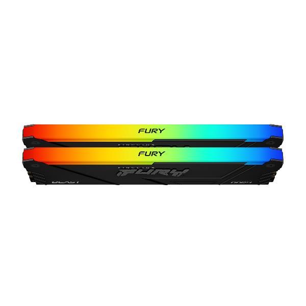 foto del prodotto kingston technology fury beast 32gb 3600mt s ddr4 cl18 dimm kit da 2 rgb