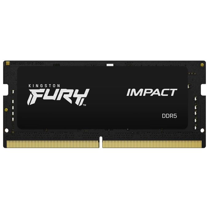 foto del prodotto kingston technology fury impact memoria ram 16gb ddr5 5600 mhz