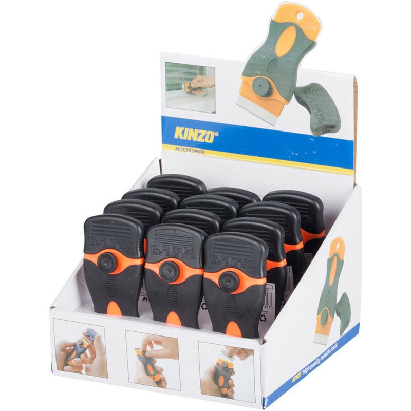 foto del prodotto kinzo mini raschietto compatto, inossidabile, 11x2x5cm vit vitroceramica e vetro