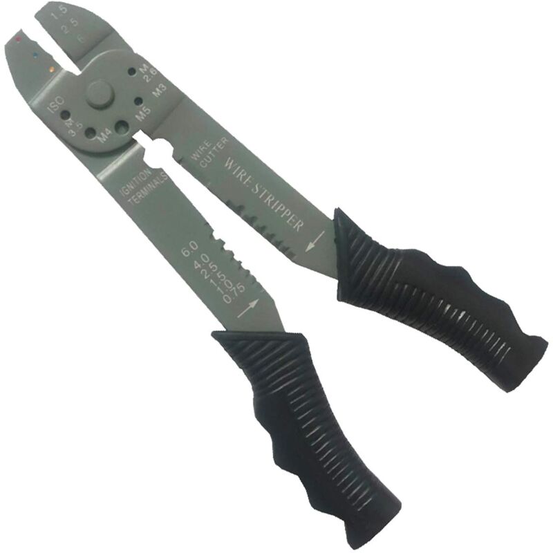 foto del prodotto kippen 1023 pinza per capicorda con impugnatura in pvc, 200 mm