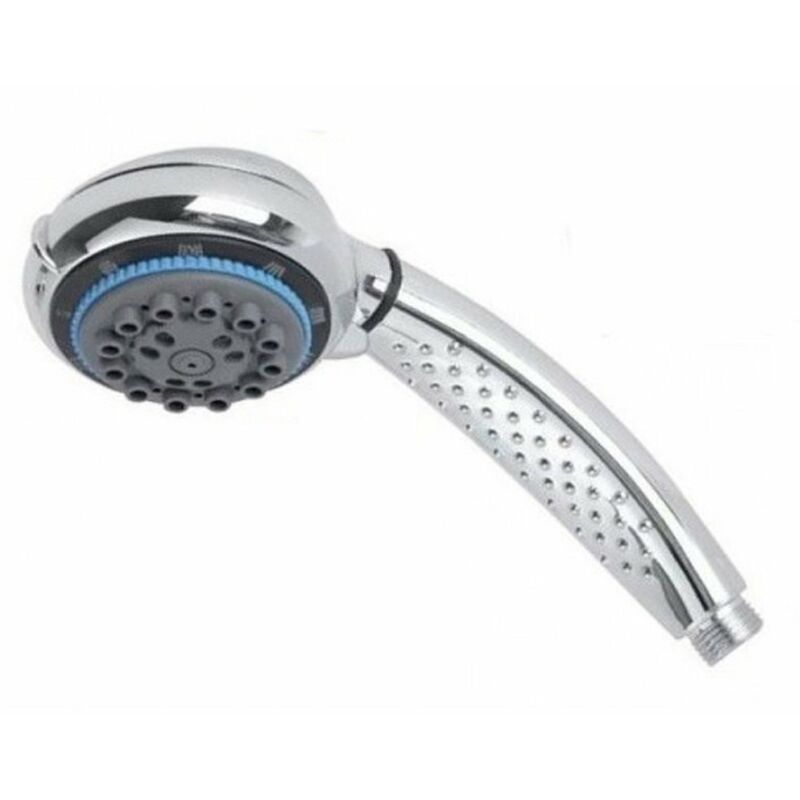 foto del prodotto kippen 5007 doccetta multigetto, argento, 23 cm