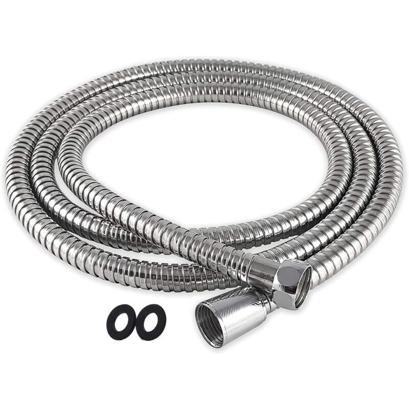 foto del prodotto kippen 5010xa flessibile doccia a doppia aggraffatura, lunghezza 150 cm.