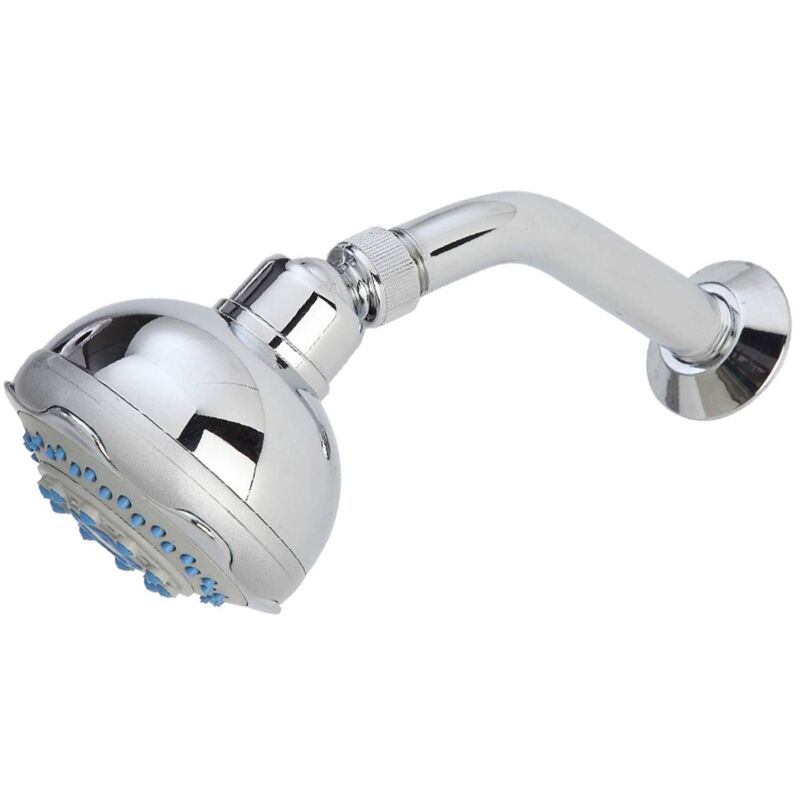 foto del prodotto kippen 5091 soffione doccia anticalcare a 3 funzioni intercambiabili, cromato