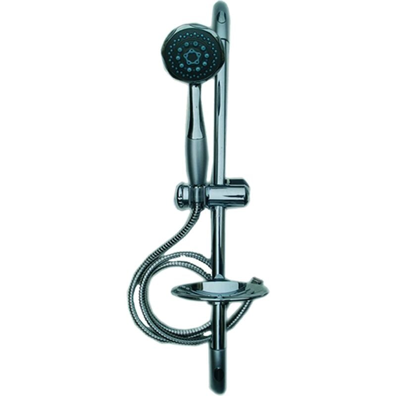 foto del prodotto kippen 5106a1 asta saliscendi completo, modello silver 