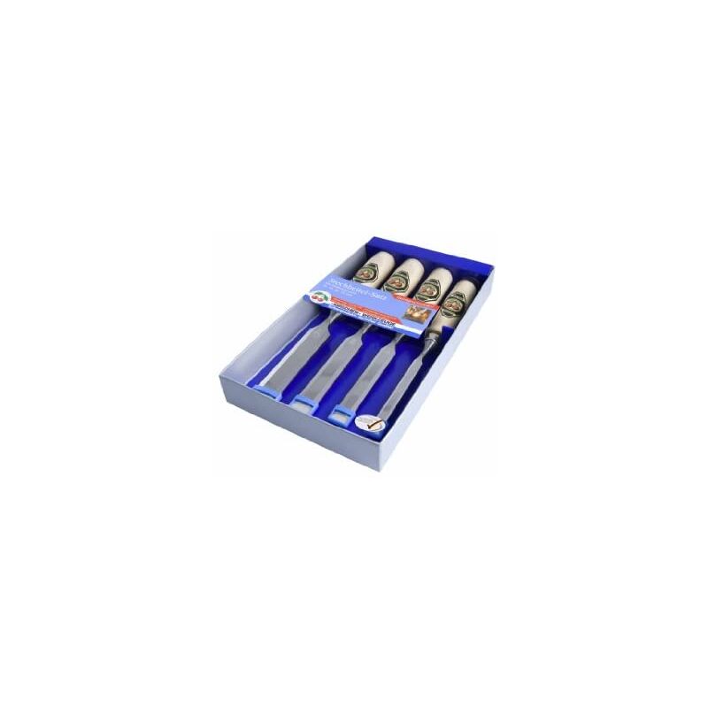 foto del prodotto kirschen 1181000 set scalpelli con manico in faggio bianco, in 4 pz, 10 26 mm