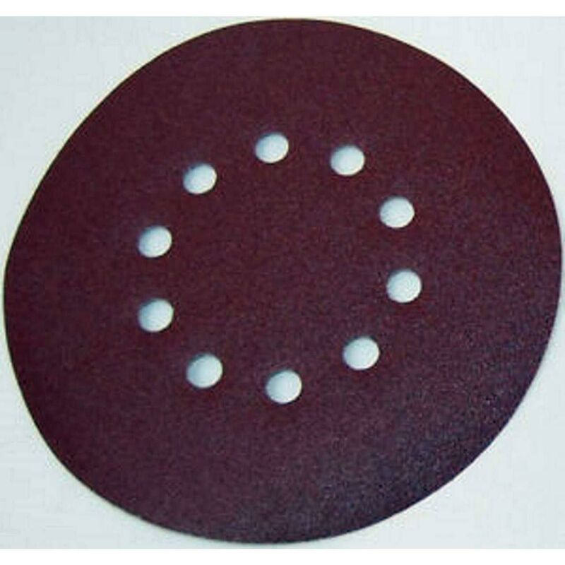 foto del prodotto kit 10 dischi abrasivi 215 mm grana 240 per levigatrici da muro scheppach