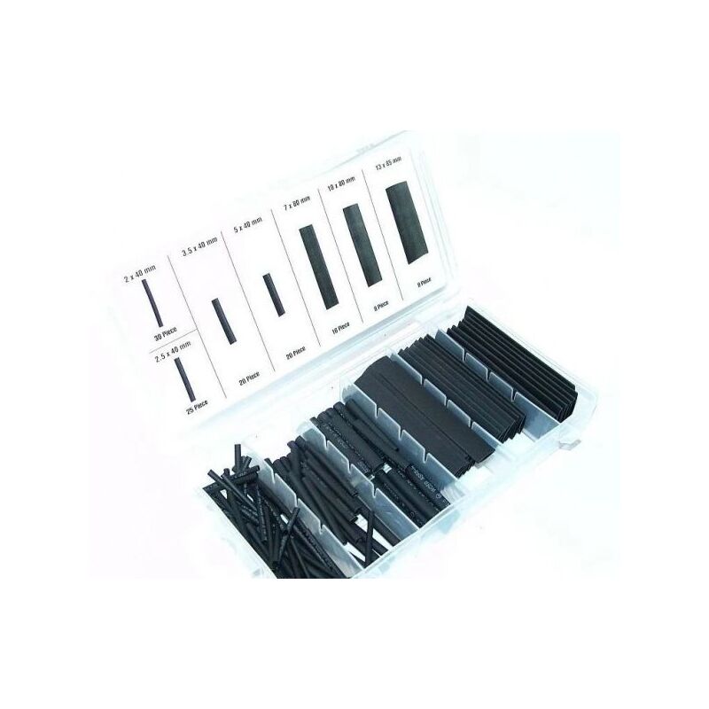 foto del prodotto kit 127 pz guaine guaina termorestringente termoretraibile termoretrattile