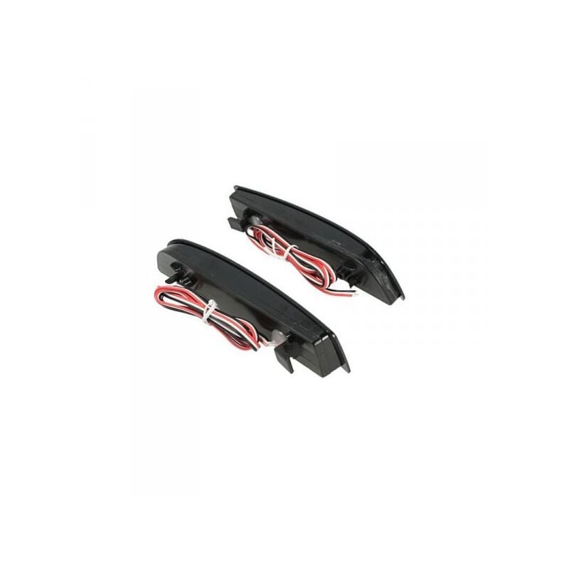 foto del prodotto kit 2 fanali posteriori a led nero fume per toyota alphard t270 avensis previa estima rav4