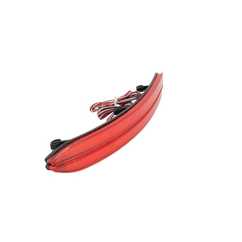foto del prodotto kit 2 fanali posteriori a led rosso per volkswagen vw tiguan sostituzione catarifrangente riflettore originale
