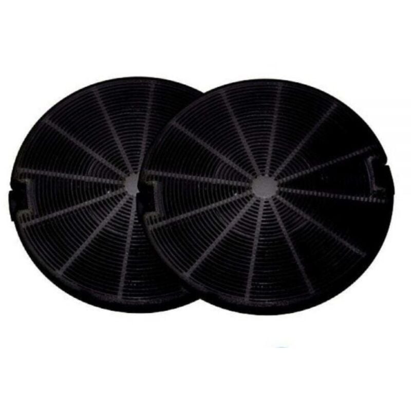 foto del prodotto kit 2 filtri carboni cappa faber diametro 15 modelli value intra gra60 gra90