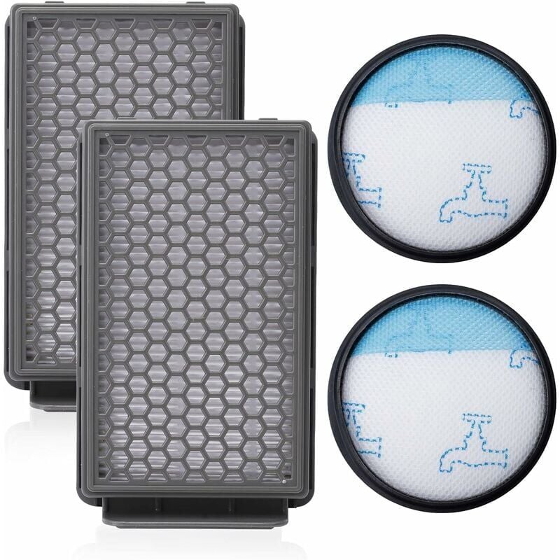foto del prodotto kit 2 filtri per aspirapolvere rowenta moulinex compact power cyclonic ro3731ea ro3753ea ro3786ea ro3718ea ro3724ea ro3798ea, filtri hepa alternativi