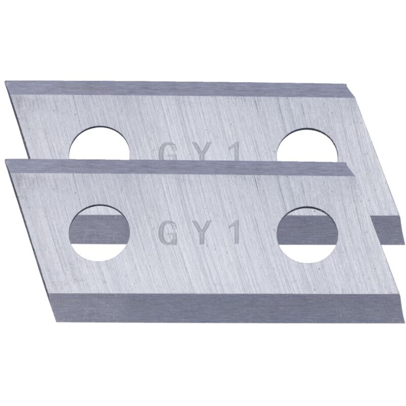 foto del prodotto kit 2 lame di ricambio per biotrituratore gs55 scheppach