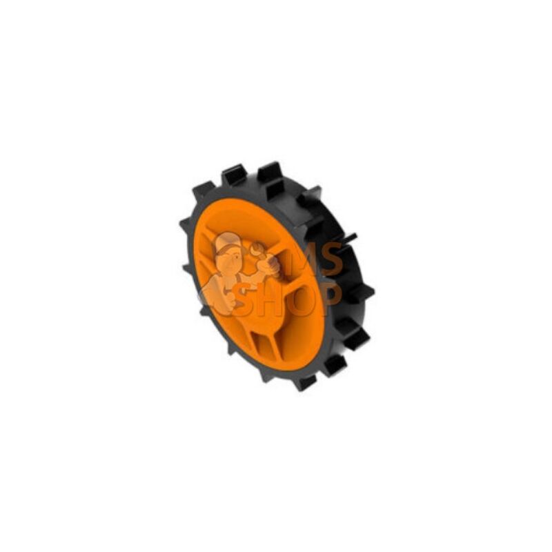 foto del prodotto kit 2 ruote chiodate per robot rasaerba worx wr141 wr142 wr143 wr167