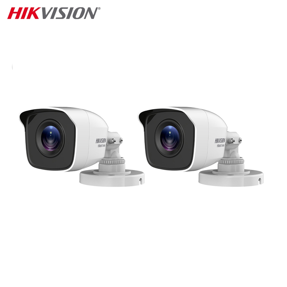 foto del prodotto kit 2 telecamere ahd 2 mpx hikvision esterno hwt b120 m