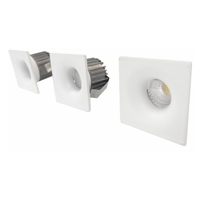 foto del prodotto kit 3 faretti quadrati cob led cr 00 823 03 000