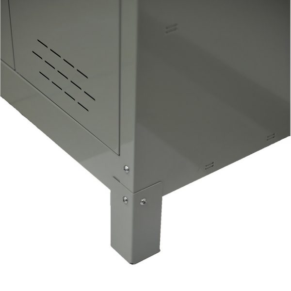 foto del prodotto kit 4 piedini per armadio metallico 10 cm