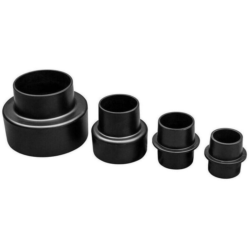 foto del prodotto kit 4 pz adattatori riduzioni per aspiratori e aspiratrucioli scheppach