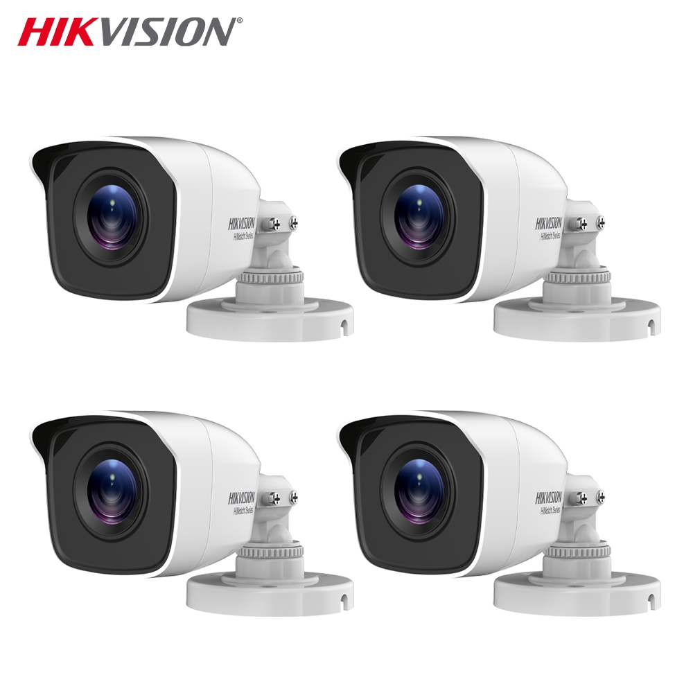 foto del prodotto kit 4 telecamere ahd bnc 4 mpx hikvision esterno hwt b140 m