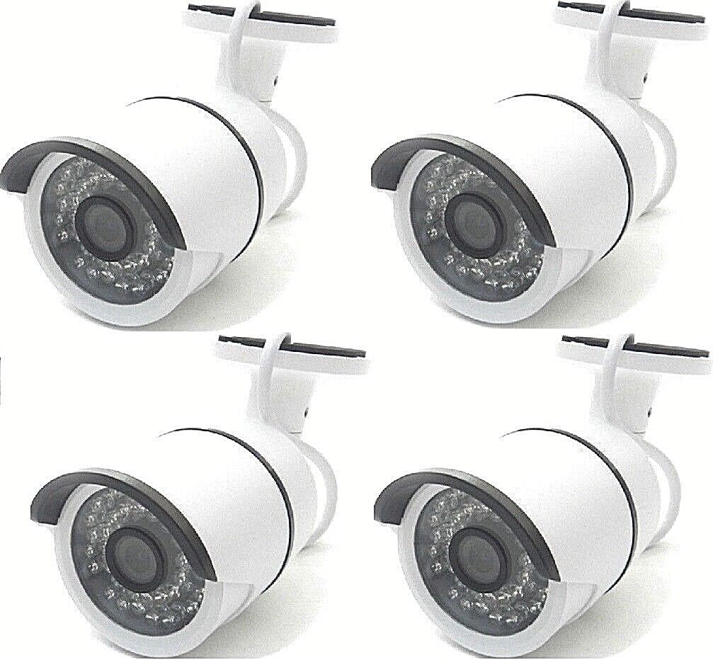 foto del prodotto kit 4 telecamere ahd esterno per videosorveglianza infrarossi 5 0mp 3,6mm 7011