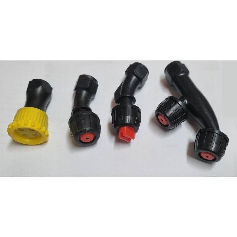 foto del prodotto kit 4 ugelli per pompa a spalla batteria litio irroratrice globex