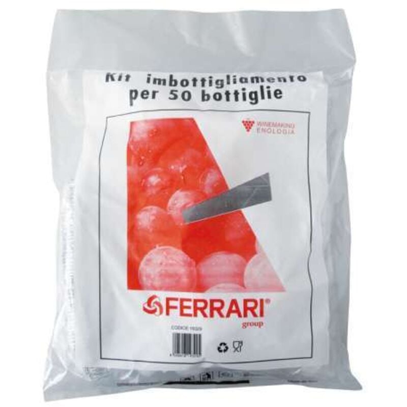 foto del prodotto kit 50 tappi in plastica alettati con 50 gabbiette ferrari ferrari group
