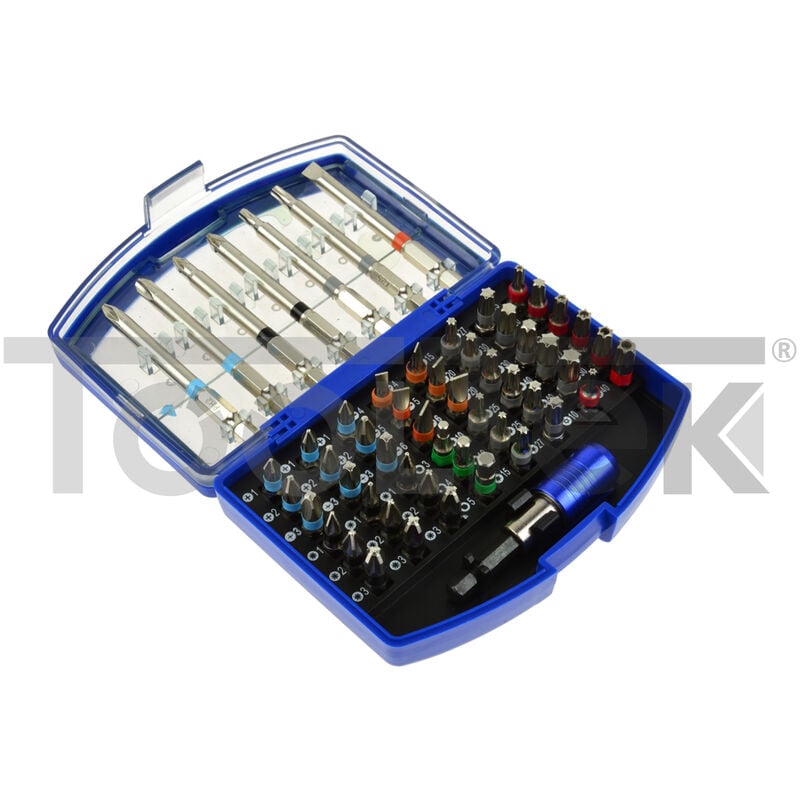 foto del prodotto kit 56pz inserti per trapano avvitatore taglio torx exa g30061