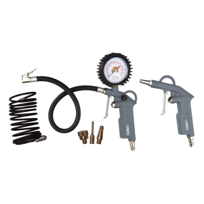 foto del prodotto kit 6 accessori abac per compressore