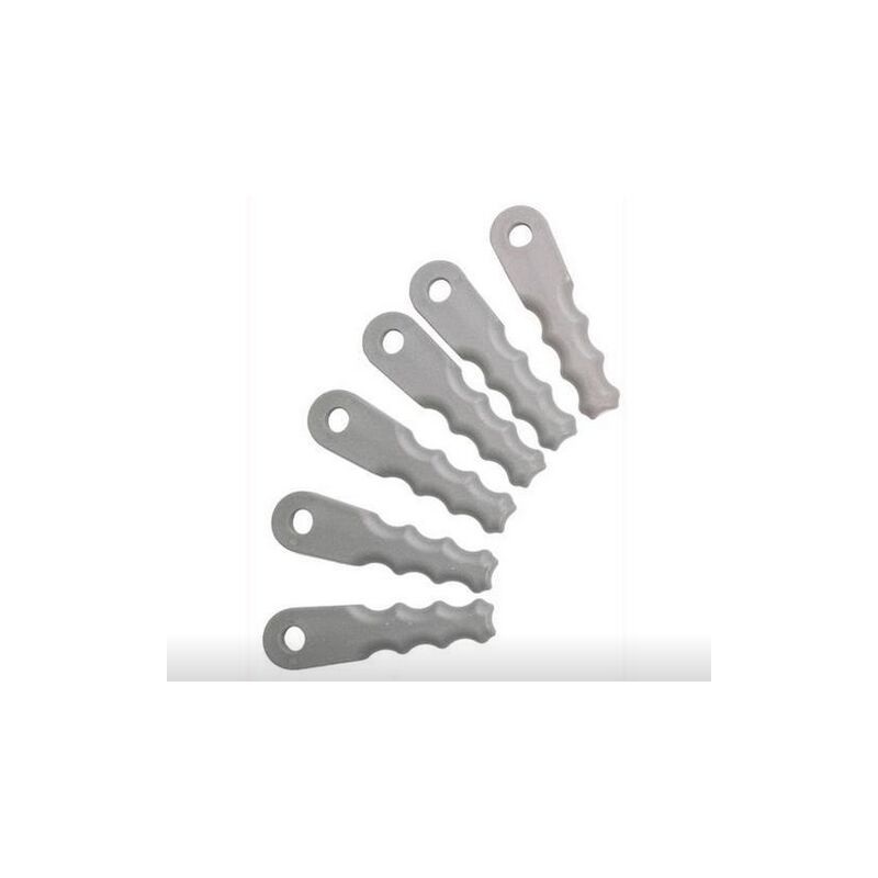 foto del prodotto kit 6 lame ondulate per testina dominator brumar